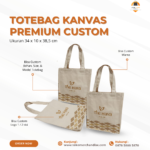 Totebag Kanvas Premium Custom: Merchandise Eksklusif untuk Branding yang Lebih Berkelas