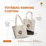 Totebag Kanvas Custom: Merchandise Favorit untuk Berbagai Kebutuhan Promosi