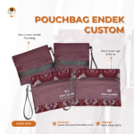 Pouchbag Endek Custom: Merchandise Bernilai Budaya yang Berkesan