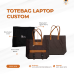 Totebag Laptop Custom: Merchandise Profesional untuk Mobilitas Modern
