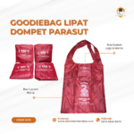 Goodiebag Lipat Dompet Parasut: Merchandise Ringkas yang Selalu Berguna