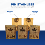 Pin Stainless Custom Logo: Detail Kecil dengan Identitas yang Kuat