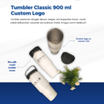 Tumbler Classic Custom Logo: Branding Modern yang Selalu Relevan