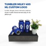 Tumbler Milky 400 ml Custom Logo: Merchandise Stylish untuk Branding Modern