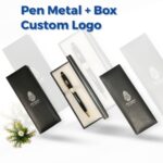Pen Metal dengan Box Custom Logo — Hadiah Kecil dengan Kesan Mewah dan Profesional ✨🖊️🎁