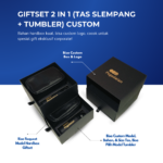 Gift Set Tas Selempang & Tumbler Custom Logo: Kombinasi Praktis untuk Branding Premium