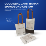 Goodiebag Jahit Bahan Spunbond Custom Logo: Lebih Kuat, Lebih Awet, Lebih Profesional