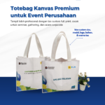 Totebag Kanvas Premium Custom Logo: Merchandise Stylish yang Selalu Digunakan