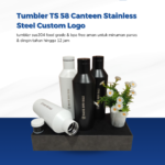 Tumbler TS 58 Canteen Stainless Steel Custom Logo: Elegan untuk Branding yang Berkelas