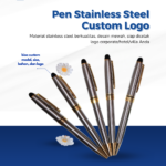 Pen Stainless Steel Custom Logo: Simbol Profesionalisme yang Tak Pernah Lekang Waktu