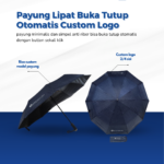 Payung Lipat Otomatis Custom Logo: Solusi Praktis untuk Cuaca yang Tak Terduga