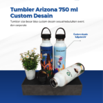 Tumbler Arizona 750 ml Custom Logo: Kapasitas Besar untuk Aktivitas yang Lebih Produktif