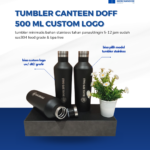 Tumbler Canteen 500 ml Custom Logo: Merchandise Modern yang Selalu Digunakan