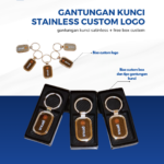 Gantungan Kunci Stainless Custom Logo: Merchandise Kecil dengan Dampak Branding Besar