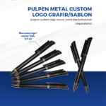 Pulpen Metal Custom Logo: Simbol Profesionalisme yang Selalu Dihargai