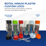 Tumbler Plastik Custom Logo: Merchandise Praktis dengan Jangkauan Branding Luas