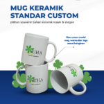 Mug Keramik Putih Custom Logo: Investasi Branding yang Tidak Pernah Ketinggalan Zaman