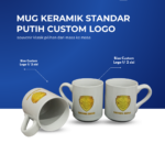 Mug Keramik Standard Putih Custom Logo: Solusi Branding yang Sederhana dan Efektif