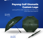 Payung Golf Otomatis Custom Logo: Praktis Digunakan, Maksimal untuk Branding