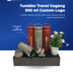 Tumbler Travel Gagang 500 ml Custom Logo: Teman Setia untuk Mobilitas Tinggi