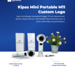 Kipas Mini Portable M11 Custom Logo: Solusi Praktis untuk Kenyamanan Sehari-hari