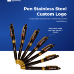 Pen Stainless Steel Custom Logo: Kecil Bentuknya, Besar Kesan Profesionalnya