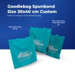 Goodiebag Spunbond Ukuran 30 x 40 cm Custom Logo: Praktis untuk Berbagai Kegiatan