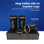 Mug Coffee 450 ml Custom Logo: Temani Momen Santai dengan Branding yang Berkesan