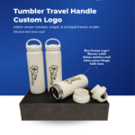 Tumbler Travel Handle Custom Logo: Teman Perjalanan dengan Sentuhan Profesional