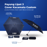 Payung Lipat 3 Cover Kacamata Custom Logo: Praktis untuk Mobilitas Tinggi