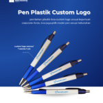 Pen Plastik Custom Logo: Solusi Promosi Praktis dengan Jangkauan Luas