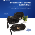 Pouch + Pen Stainless Custom Logo: Paket Souvenir Simpel dengan Kesan Eksklusif