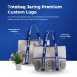 Totebag Jaring Premium Custom Logo: Trendy, Unik, dan Ramah Digunakan Sehari-hari