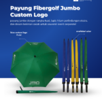 Payung Fibergolf Jumbo Custom Logo: Perlindungan Maksimal dengan Sentuhan Premium