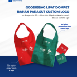 Goodiebag Lipat Dompet Bahan Parasut Custom Logo: Praktis, Unik, dan Mudah Dibawa
