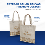 Totebag Canvas Premium Custom Logo: Merchandise Eksklusif yang Meningkatkan Citra Brand