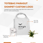 Totebag Parasut Dompet Custom Logo: Merchandise Praktis yang Mudah Dibawa