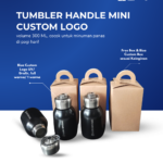 Tumbler Handle Mini Custom Logo: Merchandise Praktis yang Mudah Dibawa ke Mana Saja