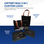 Gift Set Bag 3 in 1 Custom Logo: Hadiah Eksklusif untuk Memperkuat Hubungan Bisnis