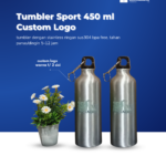 Tumbler Sport 450 ml Custom Logo: Merchandise Praktis untuk Kebutuhan Sehari-Hari