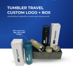 Tumbler Travel Custom Logo + Box: Corporate Gift Premium yang Meningkatkan Nilai Brand