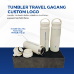 Tumbler Travel Gagang Custom Logo: Merchandise Praktis untuk Aktivitas Dinamis
