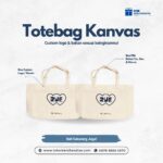 Totebag Kanvas Custom Logo: Merchandise Fungsional yang Efektif Meningkatkan Branding Perusahaan