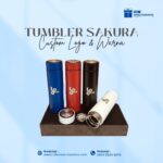 Tumbler Sakura Custom Logo: Merchandise Elegan yang Menjadikan Branding Perusahaan Lebih Berkesan