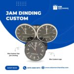 Jam Dinding Custom Logo: Merchandise Fungsional untuk Promosi Jangka Panjang