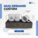 Mug Keramik Custom Logo: Souvenir Elegan untuk Promosi dan Corporate Gift