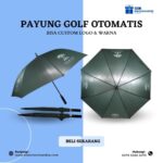 Payung Golf Otomatis Custom Logo: Merchandise Premium yang Elegan dan Siap Melindungi Brand Anda