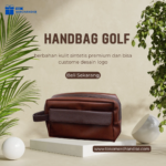 Hand Bag Golf Custom Desain Logo: Merchandise Premium untuk Citra Perusahaan yang Lebih Profesional