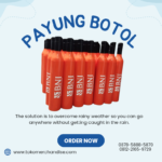 Payung Botol Custom Logo: Merchandise Unik yang Praktis Dibawa ke Mana Saja