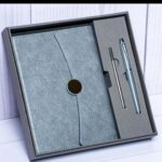 Gift Set Notebook & Pen Metal Custom Logo: Corporate Gift Elegan untuk Branding yang Lebih Profesional